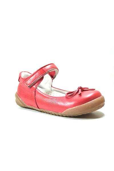 Onlo Ayakkabı Pafi295 Genuine Leather Red Orthopedic Pad Sole Baby Girl Ballet Shoes