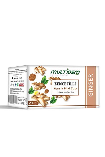 multidem Hmd Ginger Mixed Herbal Tea 20pcs