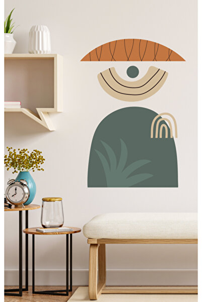 Sim Tasarım Bohemian Geometric Arch Wall Decoration Sticker