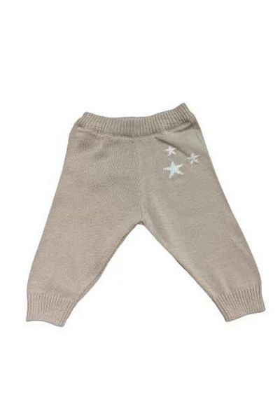Aziz Bebe Baby 100% Cotton Ecru Knitwear Double Set