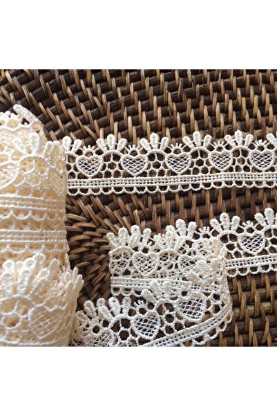 Dost Accessory Heart Patterned Lace Edge Guipure/lace Decoration Material/lac...