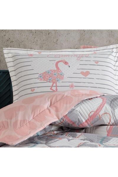 Hobby Single Person Quilted Duvet Set Diana Gray