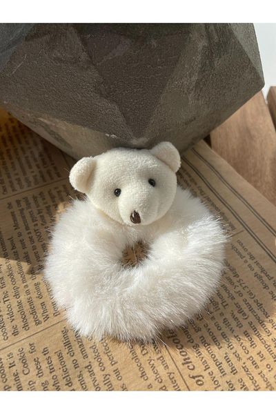 SUBU TASARIM Plush Rubber Buckle White SBT1800