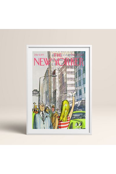 HOMEPACK Pictură în serie New Yorker cu un singur cadru Pictură poster de artă modernă TK/514