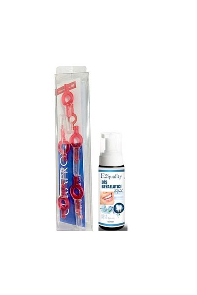 Curaprox CPS 07 Prime Interface Brush - Teeth Whitening Foam Gift