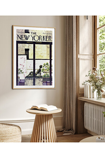 HOMEPACK Pictură în serie New Yorker cu un singur cadru Pictură poster de art...