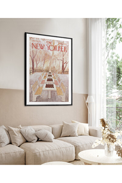 HOMEPACK Pictură în serie New Yorker cu un singur cadru Pictură poster de art...