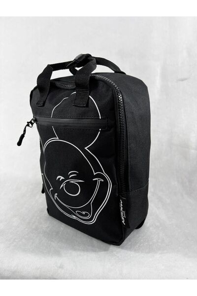 aysimakids Mickey And Minnie Mouse Baskılı Kreş Boy Sırt Çantası
