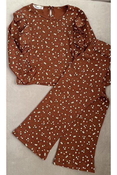 SANTRALBEBE Κοριτσίστικο φλοράλ κοστούμι