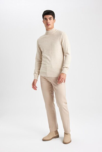 DeFacto Атласні брюки Regular Fit прямі штани довга довжина B1879ax23au