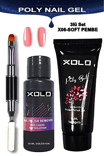 xolo Polijel Oje Polijel Solüsyon ve Polijel Kalem Seti Trend Renkler Polijel...