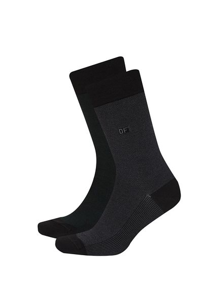DeFacto Nahtlose 2-teilige Bambus-Langsocken für Herren C2534axns