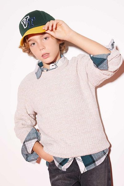 DeFacto Boy's Crew Neck Sweater A5004A823Wn