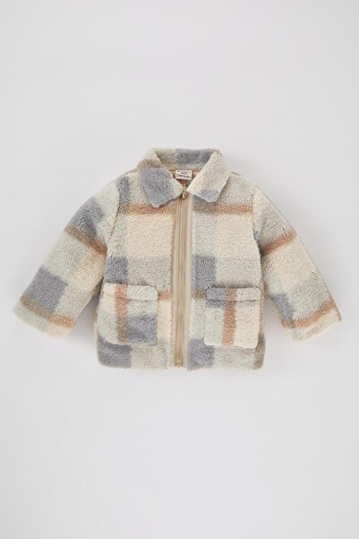 DeFacto Dívčí límec Welsoft Plyšový Cardigan