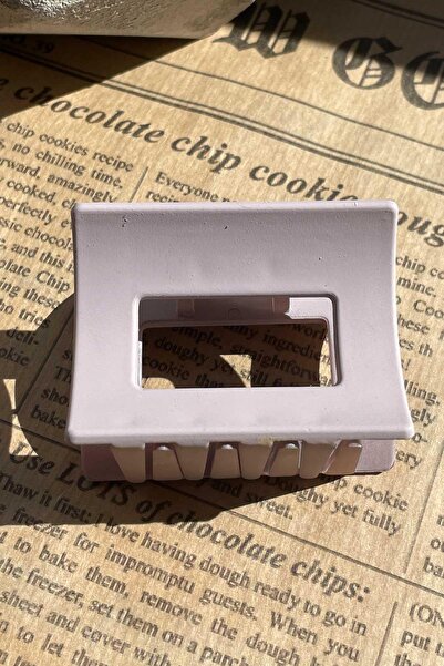 SUBU TASARIM Gray Latch Figured Buckle - SBT1635