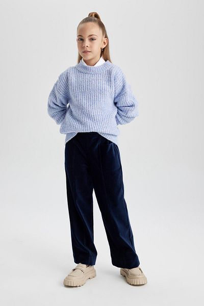 DeFacto Girl's Carrot Fit Velvet Sweatpants A7633a823wn