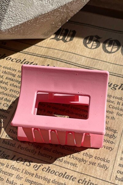 SUBU TASARIM Pink Figured Latch Buckle - SBT1635