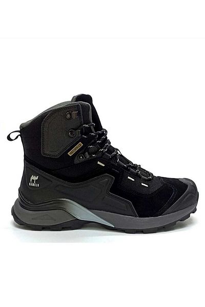 GAMELU 23 KM Volt Ανδρικά Μαύρα Γνήσιο Δέρμα Outdoor Trekking Ορθοπεδικά Αδιάβροχα Αδιάβροχα Αθλητικά Παπούτσια