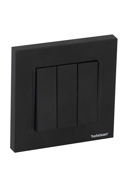 Netelsan Byobu Black Triple Switch + Frame