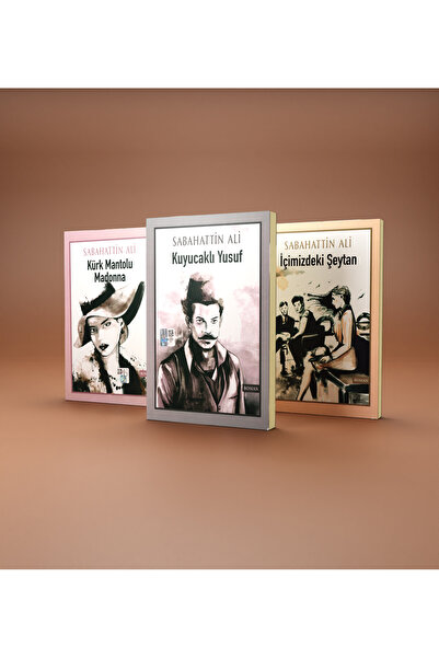 My Think Sabahattin Ali 3'lü Set Kuyucaklı Yusuf-Kürk Mantolu Madonna-İçimizd...