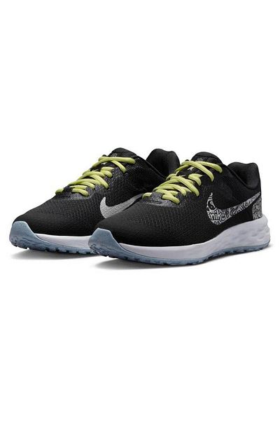 Nike Revolution 6 Nn Jp (Gs) Μαύρα παπούτσια για τρέξιμο DV3181-001