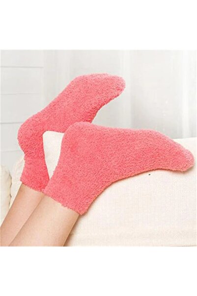 çorapmanya 6 Pairs Women's Multicolor Winter Wool Sleeping Socks