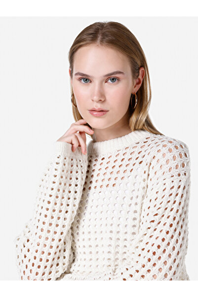 Colin's Beyaz Kadın Kazak