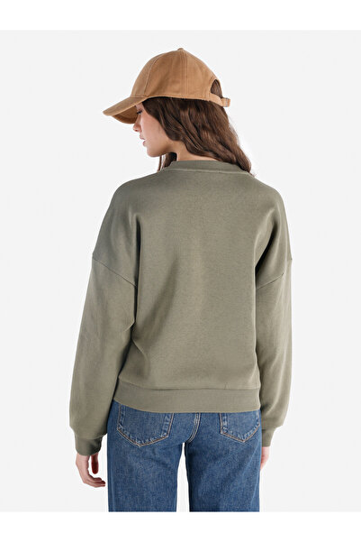 Colin's Πράσινο Γυναικείο Φούτερ - Χαλαρή Εφαρμογή