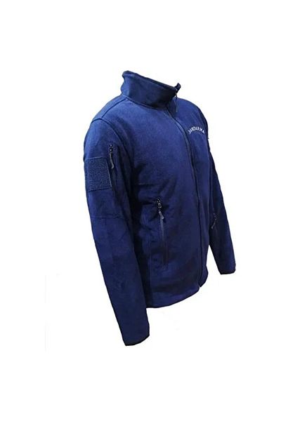 Akıncı Askeri Malzeme Μπλέ Navy Χρώμα Jandarma Asaychik Tactical Embroidery Fleece Coat - 5 τσέπες