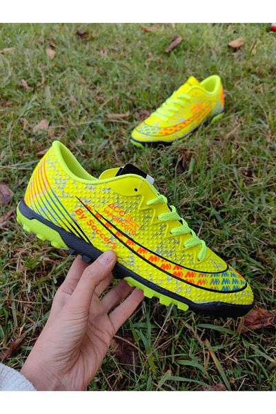 MELAMS Vibrant Colored Comfortable Astroturf Shoes, Football Shoes, Cleats