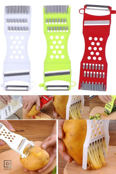 QNİAY Smart Master 5 Multifunctional Practical Chopper Shell Remover Grater Slicer Peeling Tool