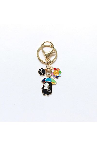 Miniminti No Face (Kaonashi) Figure Charm Keychain