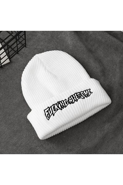 STİLLEX White FuckingAwesome Beret