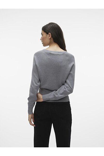 Vero Moda Strickpullover VMLAURA LS BOATNECK PULLOVER