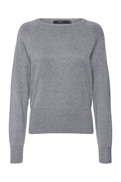 Vero Moda Strickpullover VMLAURA LS BOATNECK PULLOVER