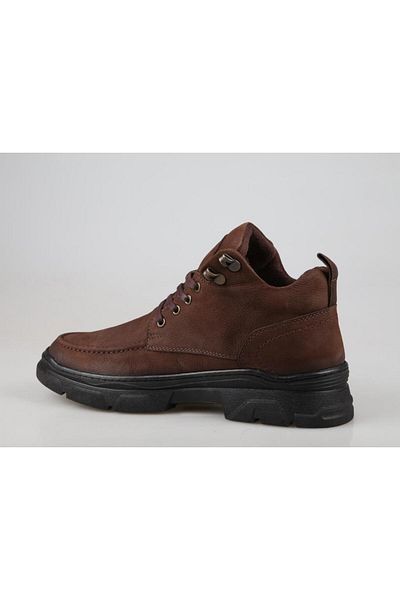 King West Ανδρικές μπότες 24020 καφέ Nubuck
