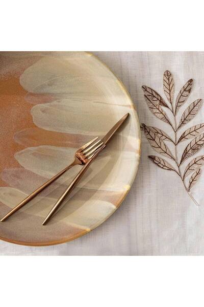 Chakra Soul Servis Tabağı Yeşil