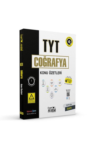 Üçgen Akademi TYT - COĞRAFYA - Konu Özeti