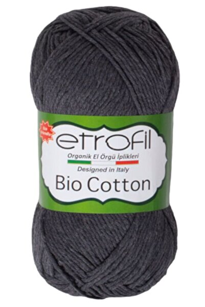 Etrofil BİO COTTON 10103 KOYU GRİ MELANJ