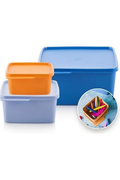 Tupperware Square Design