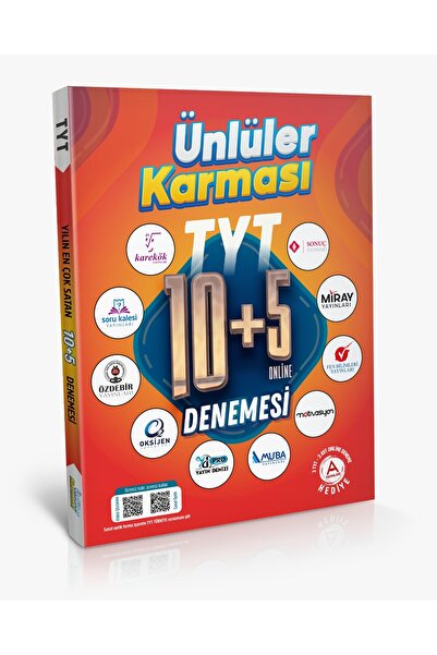 Ünlüler Karması Yayınları TYT 10+5 Genel Deneme