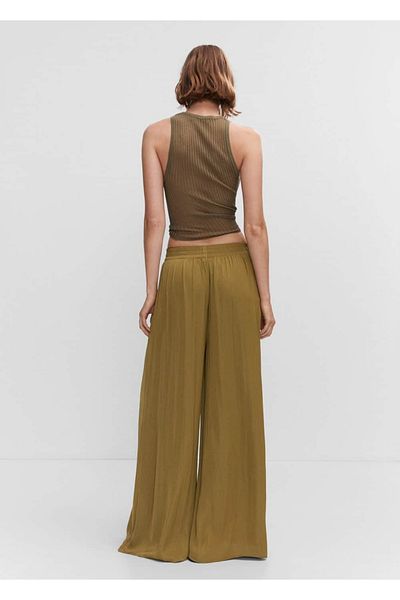 MANGO Woman Low waisted Palazzo pants