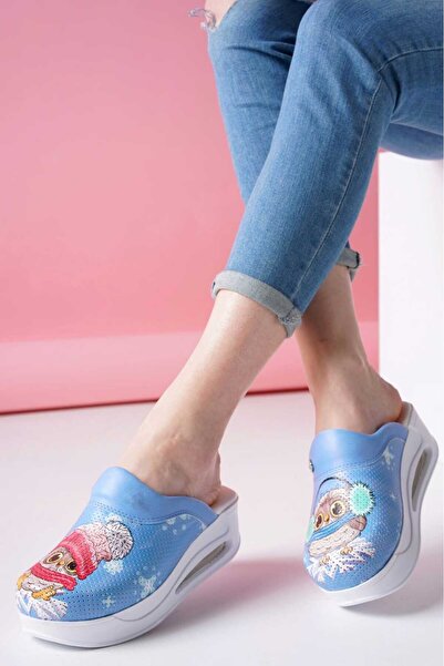 BLUMSABOTERLİK Çift Baskılı Kadın Airmax Tam Ortopedik Anatomik Hastene, Dokt...