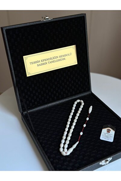 Kehribarstore Özel Yazılı, Özel Kutulu Narçıl Tesbih Usta İmzalı Erkek Hediye...