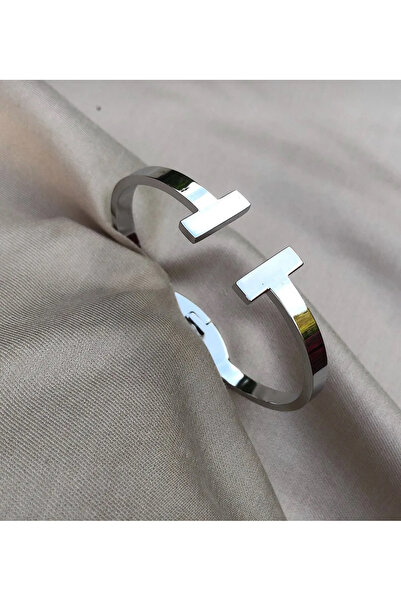 ROYALİST AKSESUAR تيفاني موديل T ثلاثي منقوش 316 لتر مشبك فولاذي