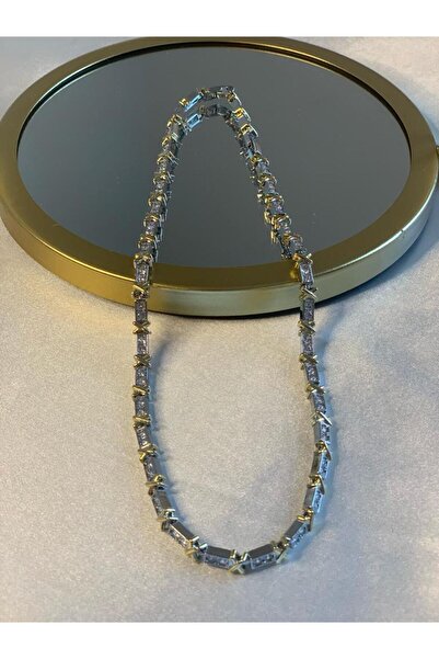 Bircanın Takıları قلادة صب حجر الزركون موديل XOXo