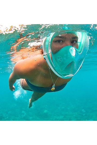 BERMUDA Fullface Mask Diving Mask Full Face Mask Fullface Snorkel Mask Fullface Diving Mask S-m