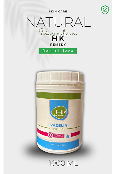 HK Remedy VAZELİN Natural Kokusuz 1000 ml