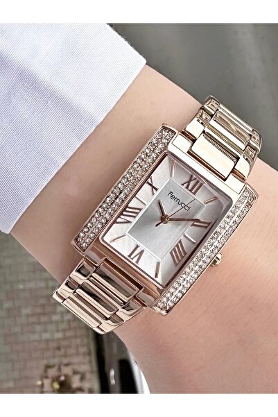 Ferrucci  Kadın Metal Kordon Kol Saatİ