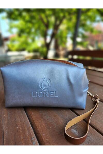 Lionel Makeup Bag - Bright Gray